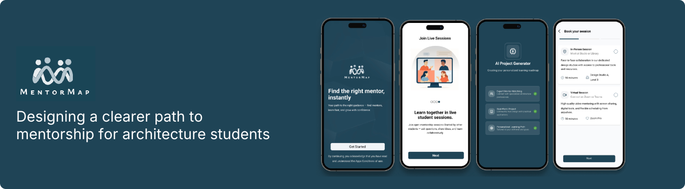 MentorMap — mentorship platform for architecture students